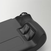 BlackYellowPurpleGreen Buttons Suitable For Steam Deck Back Case Console Back Case Button Conversion (Black)